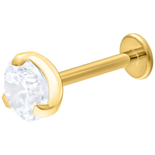 Single Crystal Push-Fit Labret
