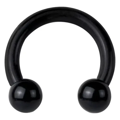 BioPlast® Black Circular Barbell