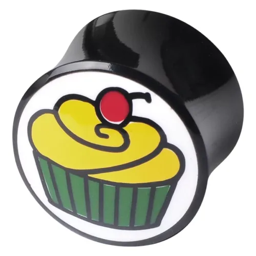 Buffalo Horn Plug "Cupcake"