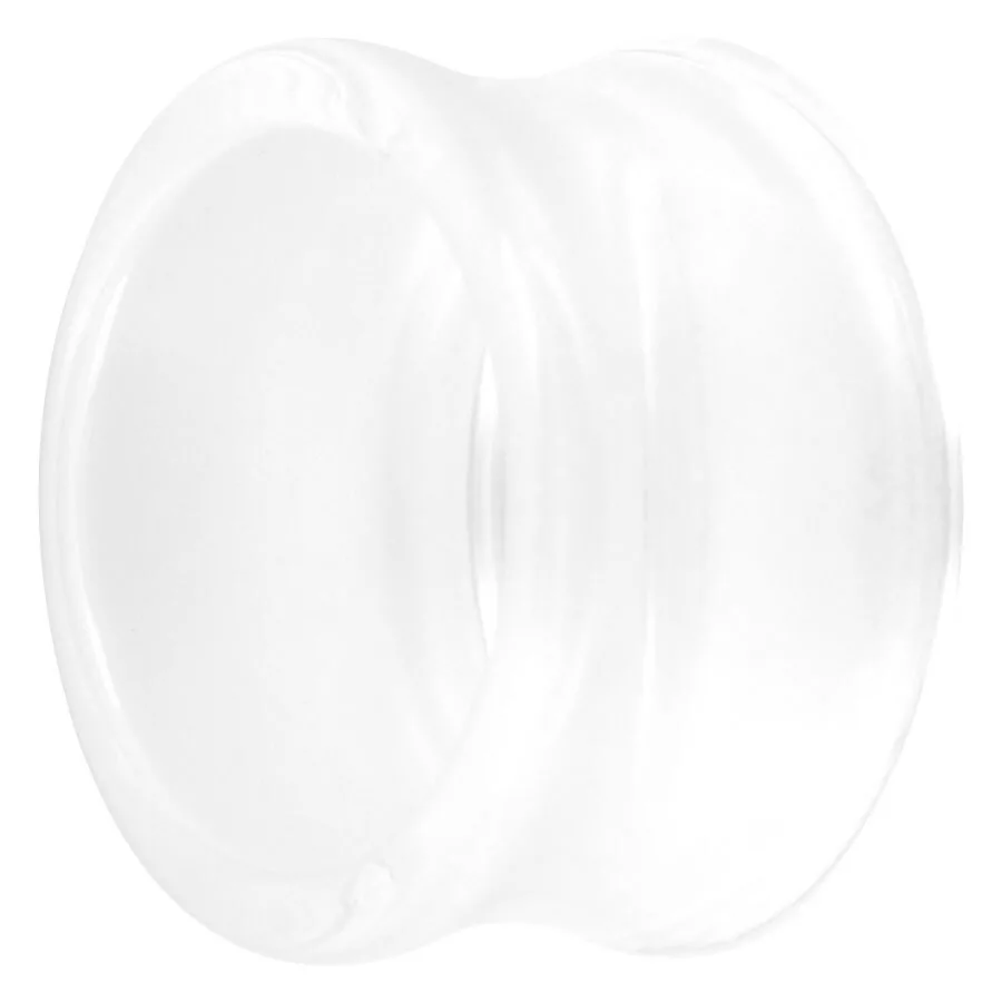 Clear Acrylic Double Flared Eyelet