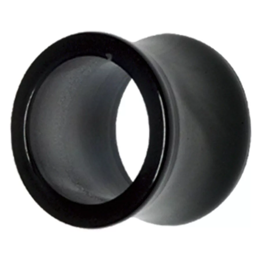 Black Acrylic Double Flared Eyelet