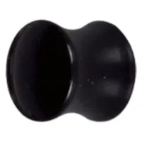 Black Acryl Flared Plug