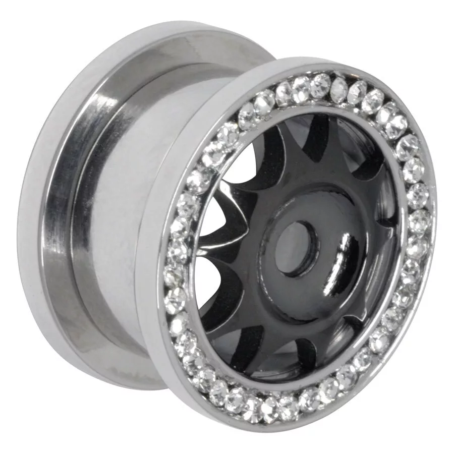 Channel Set Jewelled Wheel Tunnel