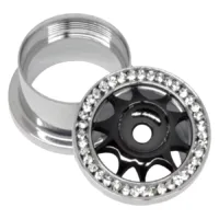 Channel Set Jewelled Wheel Tunnel