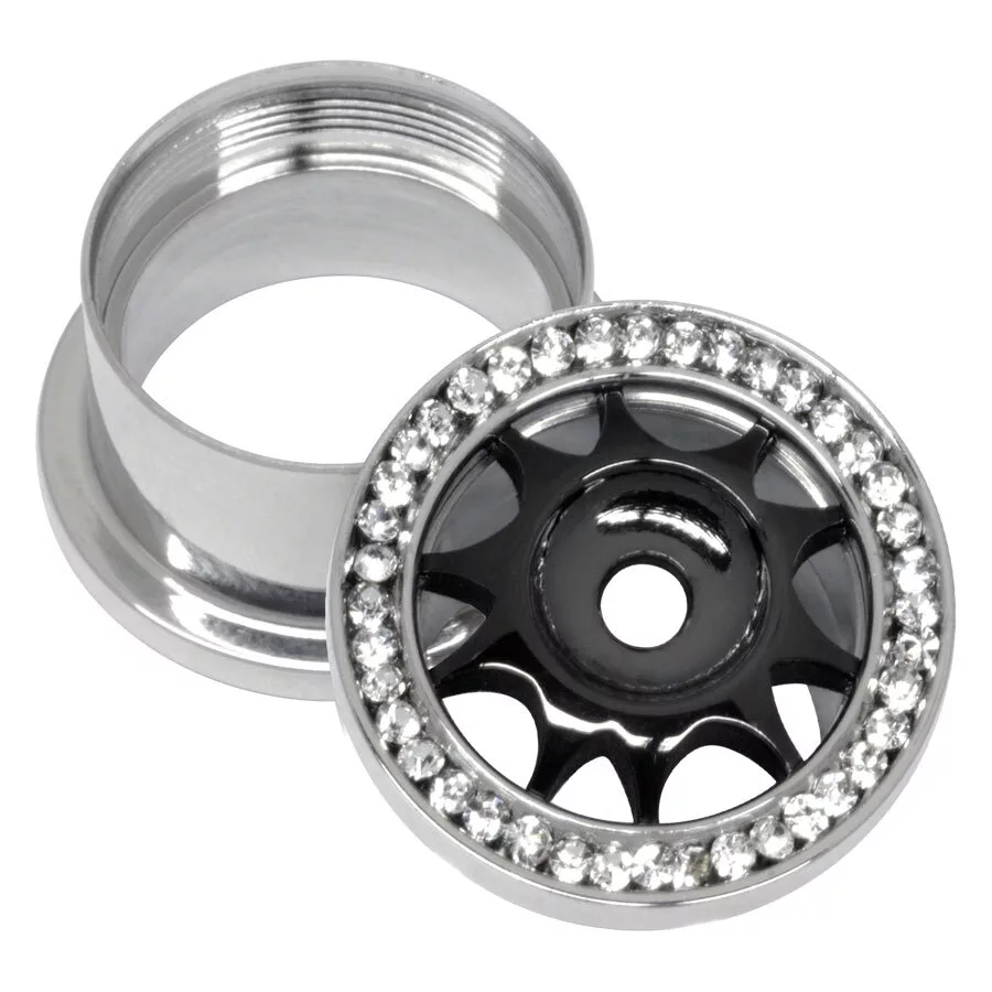 Channel Set Jewelled Wheel Tunnel