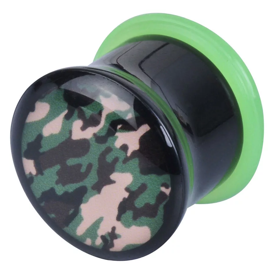 Acrylic New Logo Plug Camouflage