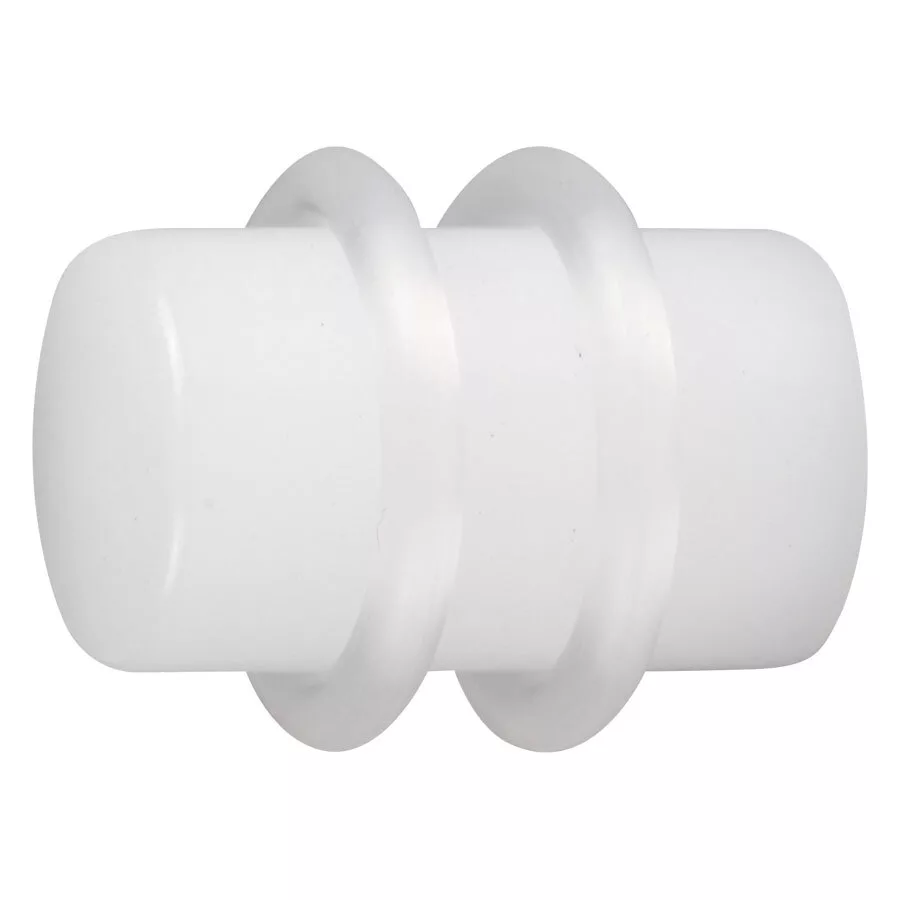 White PMMA Plug