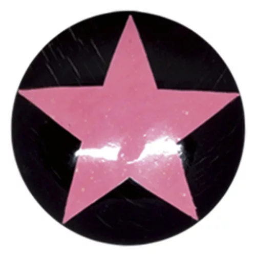 Buffalo Horn Pink Star Plug