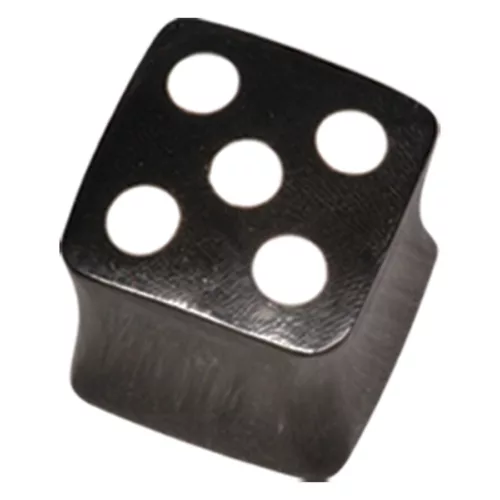 Buffalo Horn Square Dice Plug