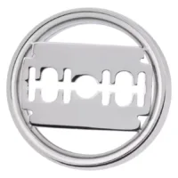 Steel Basicline® Razor Blade Internally Threaded Tunnel