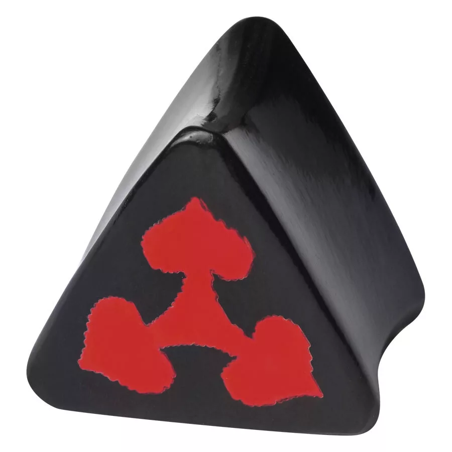 Triangle Design Buffalo Horn Plug