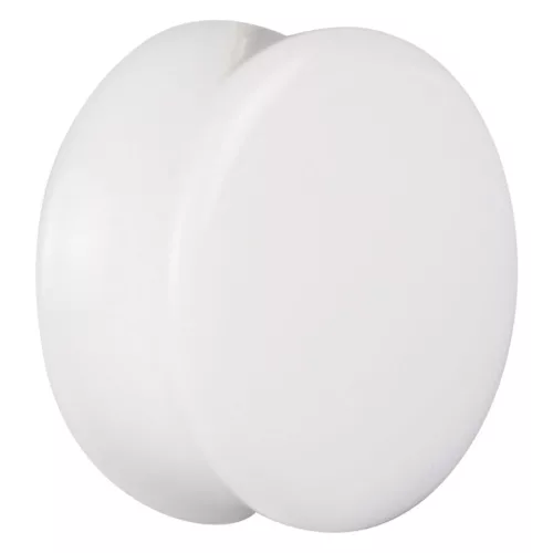 White Acryl Flared Plug