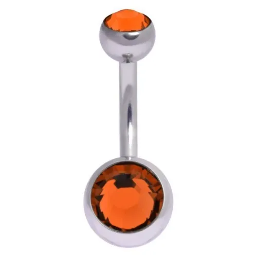 Internally Threaded Double Jewelled Bananabell