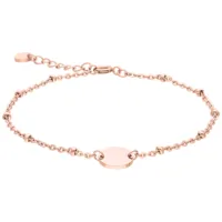 Gravierbares Basic Armband mit Perlen