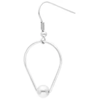 Teardrop-Ring Earrings