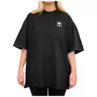 Oversized Mock Neck T-Shirt