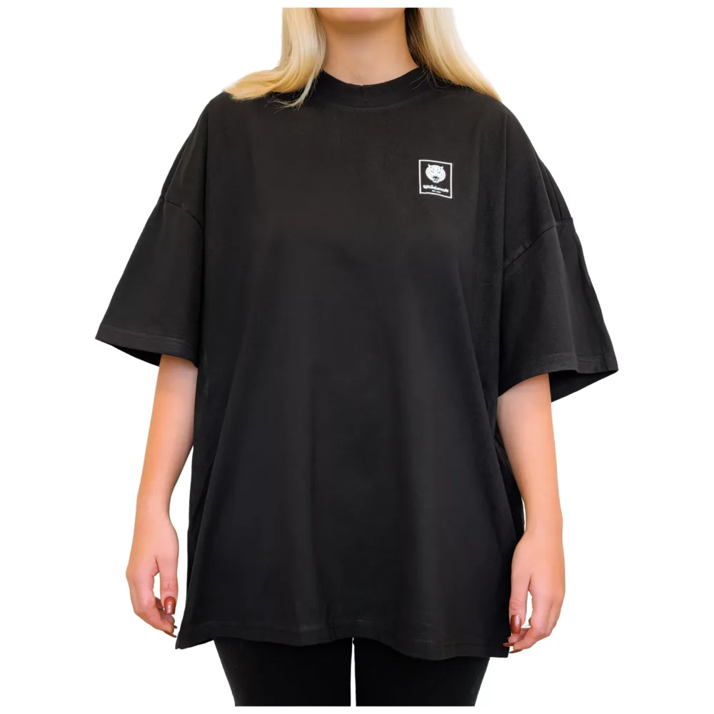 Oversized Mock Neck T-Shirt