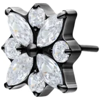 Push Fit Crystal Blossom Attachment