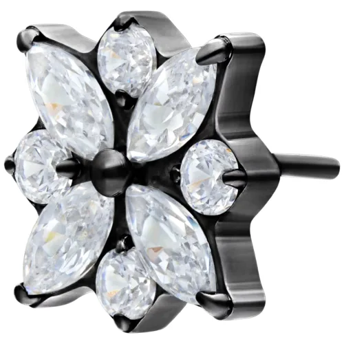 Push Fit Crystal Blossom Attachment