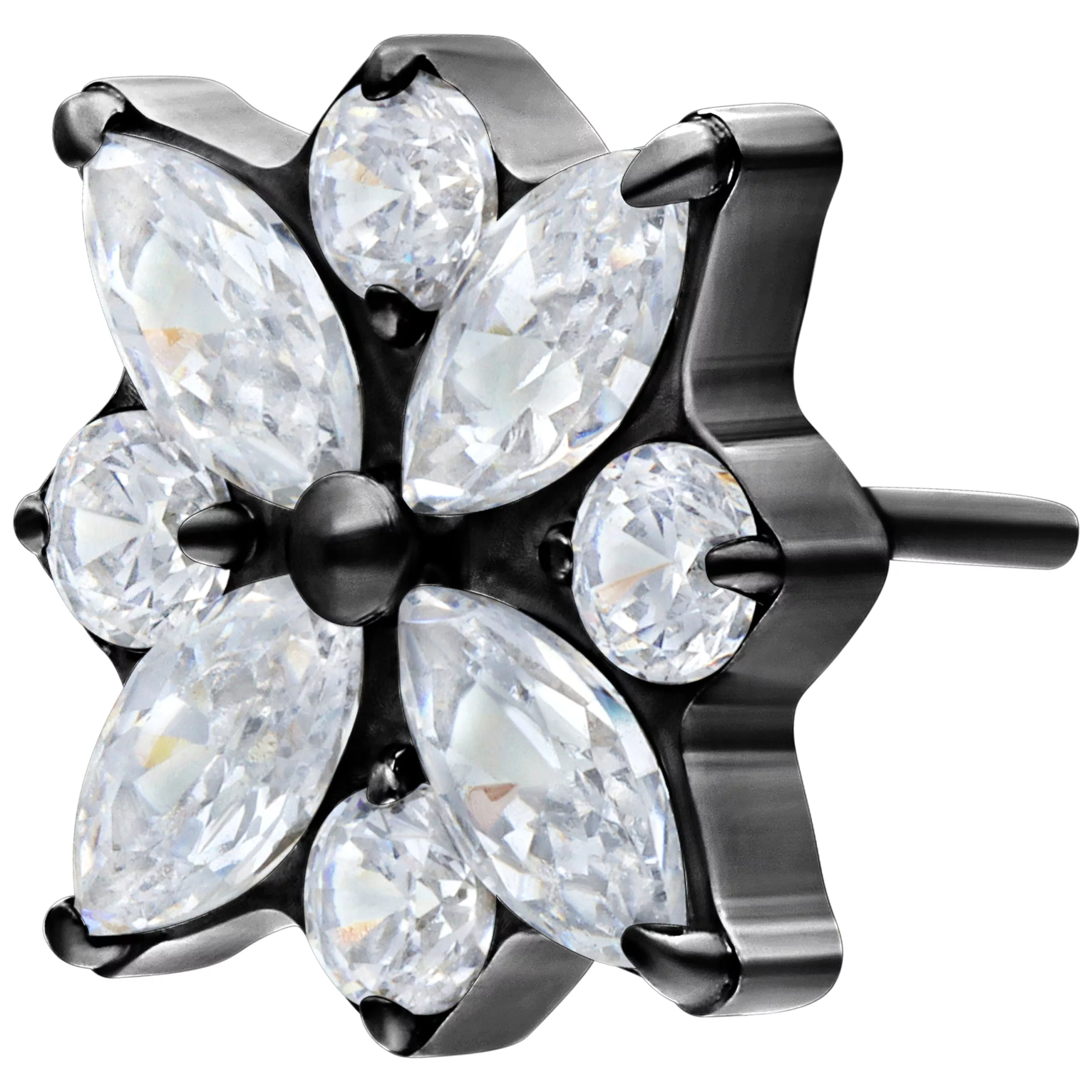 Push Fit Crystal Blossom Attachment