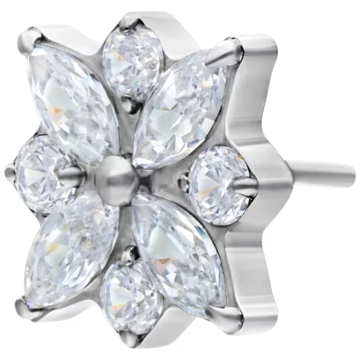 Push Fit Crystal Blossom Attachment