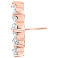 Push Fit Curved 5 Crystal Attachment