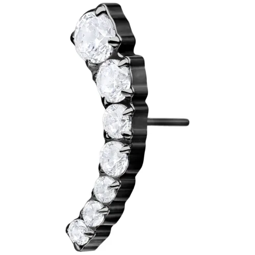 Push Fit Crystal Bow Attachment