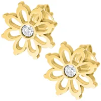 Flower Eardstuds Pair Flower Eardstuds Pair
