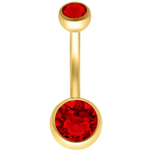 Double Jewelled Belly Bar