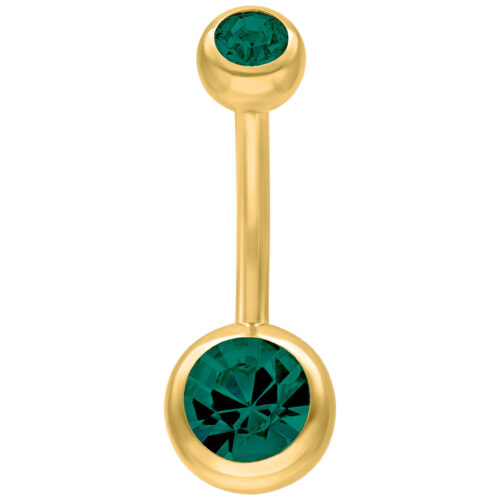 Double Jewelled Belly Bar