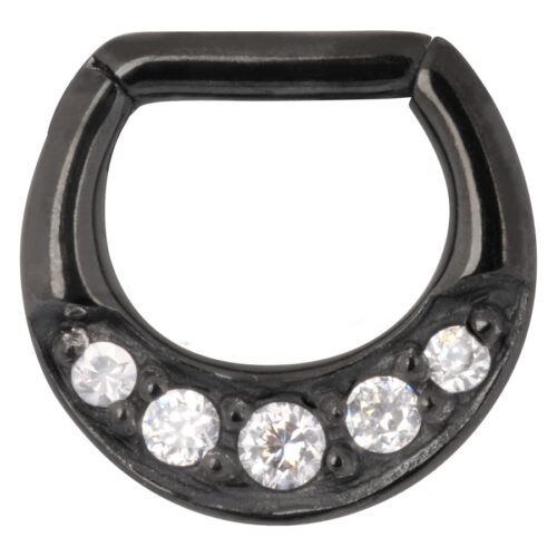 Jewelled Septum Clicker