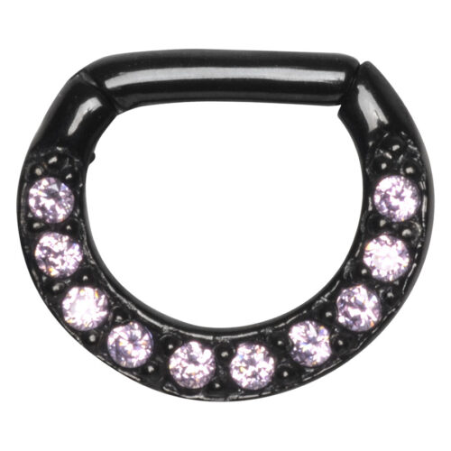 Surgical Steel Crystal Septum Clicker