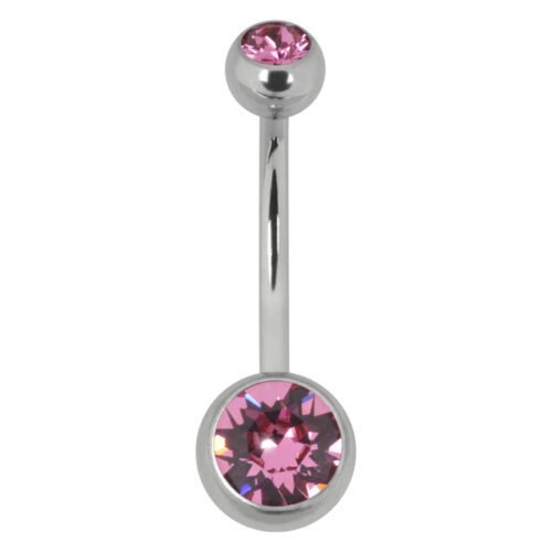 Double Jewelled Belly Bar
