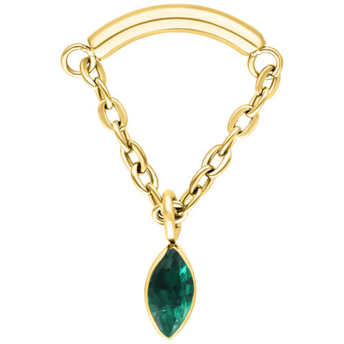 Oval Hidden Helix Push Fit Aufsatz