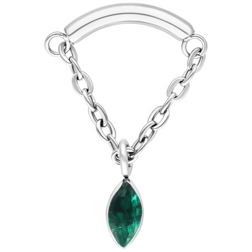 Oval Hidden Helix Push Fit Aufsatz