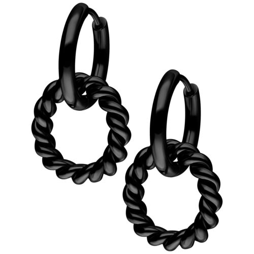 Twisted Hoops - Black Metal