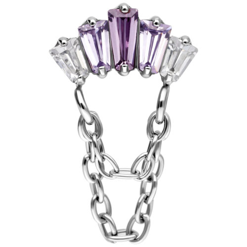 Push Fit Azure Bloom Crystal Attachment