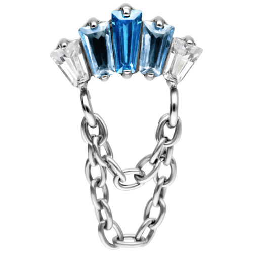 Push Fit Azure Bloom Crystal Attachment