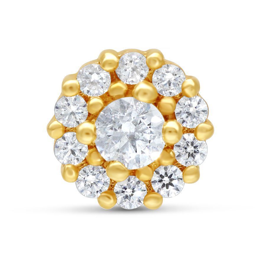 Internally Floral Attachment 14k Internally Floral Attachment 14k