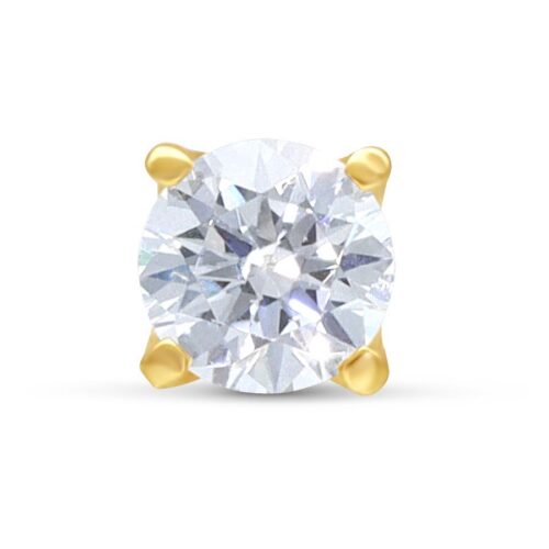 Internally Princess Crystal Attachment 14k