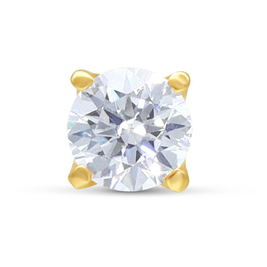 Internally Princess Crystal Attachment 14k