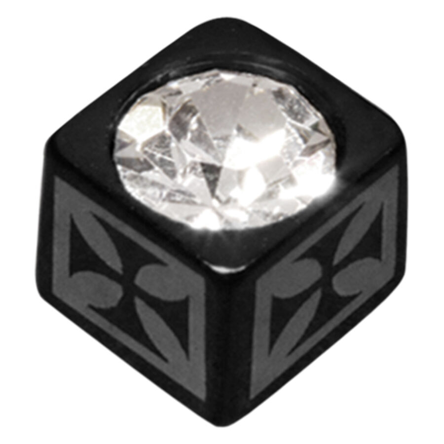 Jewelled Laser Cube Cross Jewelled Laser Cube Cross