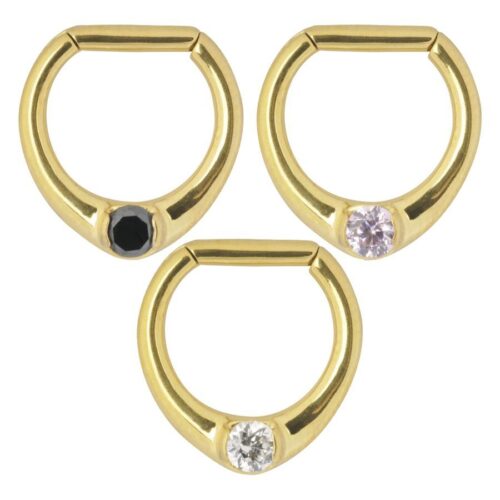 Jewelled Septum Clicker