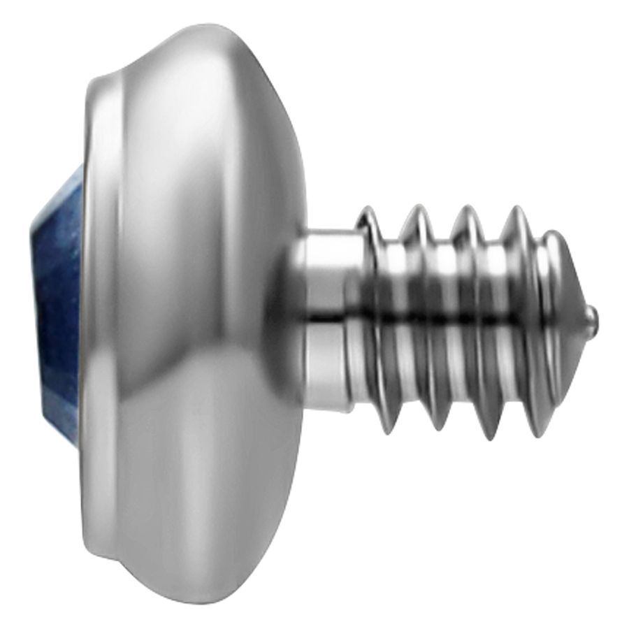 Jewelled Disc for Internally Threaded