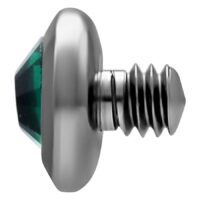 Jewelled Disc for Internally Threaded