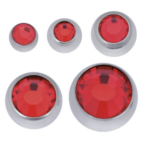 Boule à facettes ornée de pierres précieuses