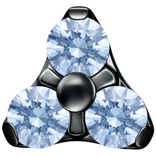 Trinity Attachment for Internally Labret Studs