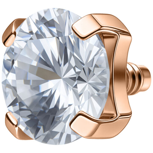 Prong Set Attachment for Internally Labret Studs