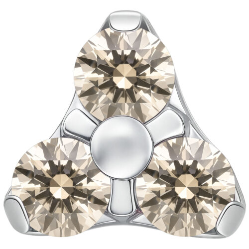 Trinity Attachment for Internally Labret Studs