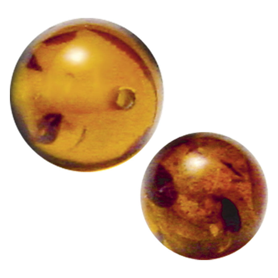 Amber Clip-In Ball Amber Clip-In Ball
